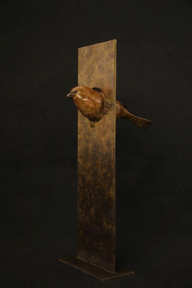 Limited Edition 'Sparrow Plaque I' by Adam Binder