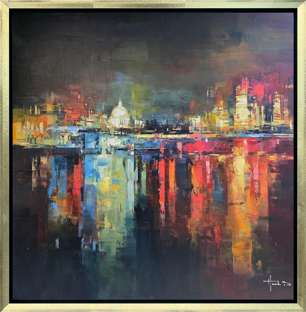 Original Artwork 'London's Iconic Reflection' by Benoit Havard