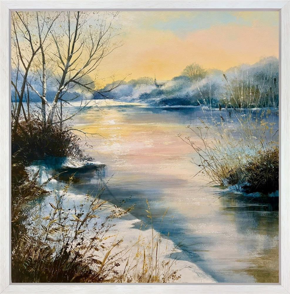 Howes Winter Winter By The River - Aura Fine Art