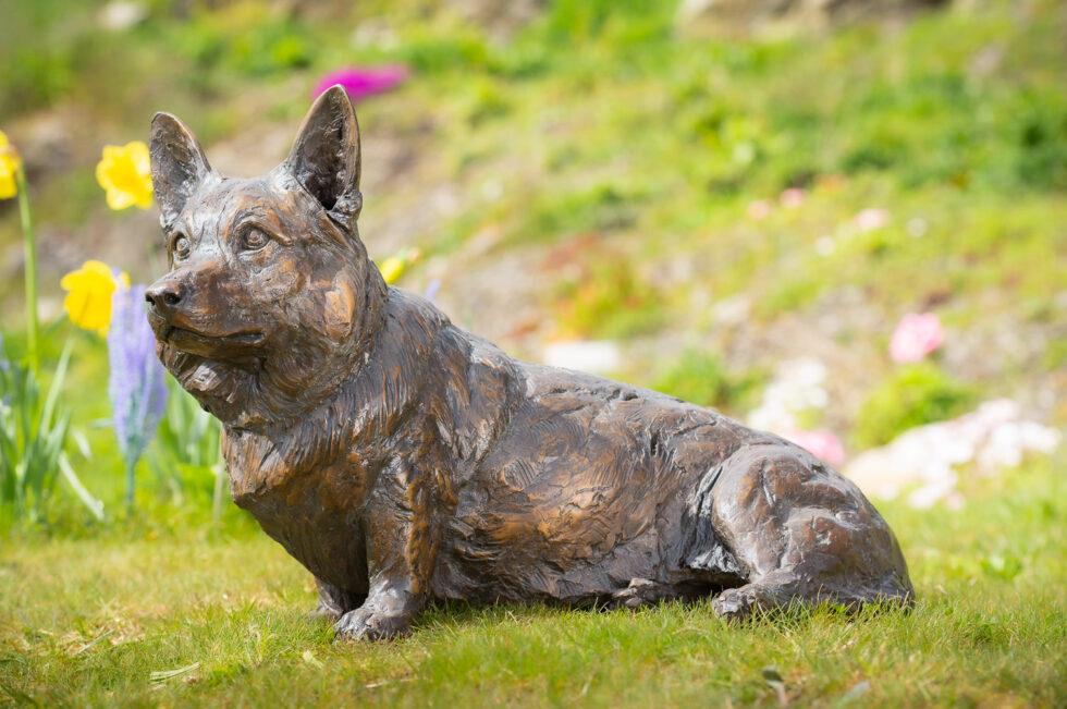Sitting Corgi